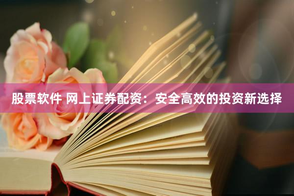 股票软件 网上证券配资：安全高效的投资新选择
